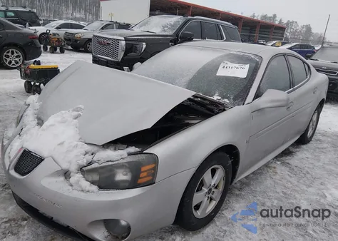2006 Pontiac Grand Prix z USA, uszkodzony, nr VIN 2G2WP552361201485